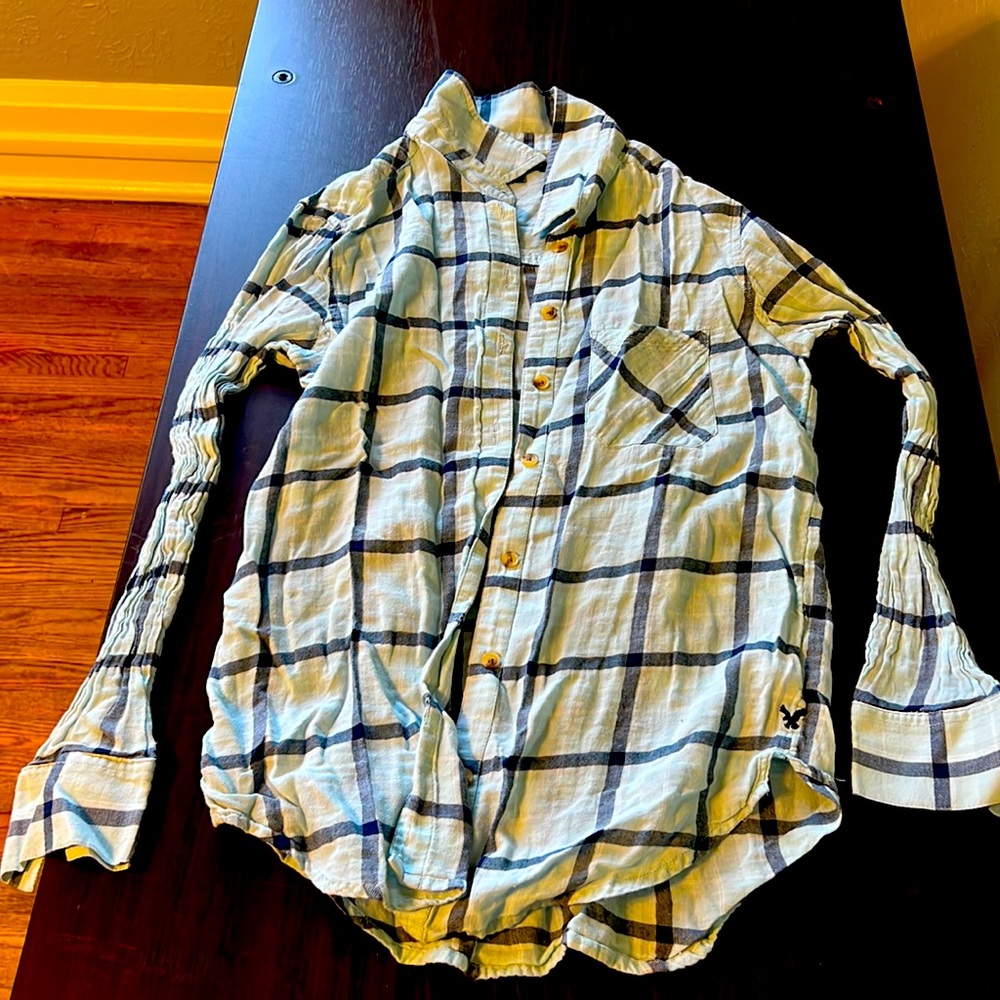 American Eagle flannel XS